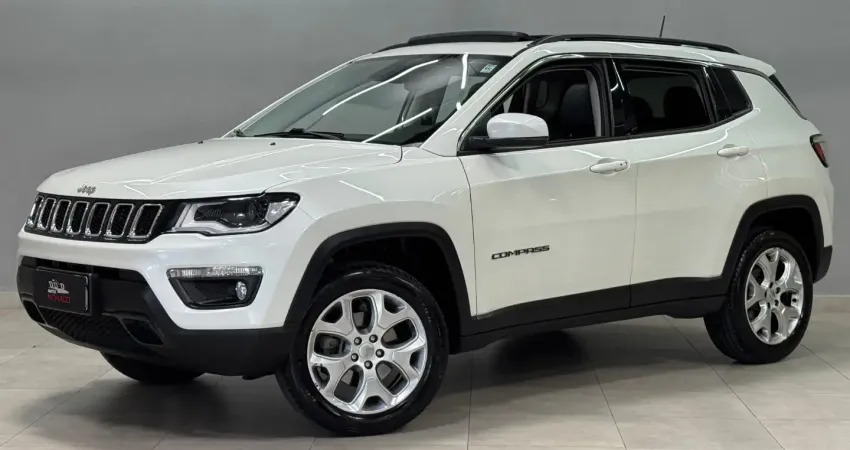 JEEP COMPASS LONGITUDE 2.0 4x4 DIESEL 2021 — POTÊNCIA, LUXO E ECONOMIA NO MESMO SUV