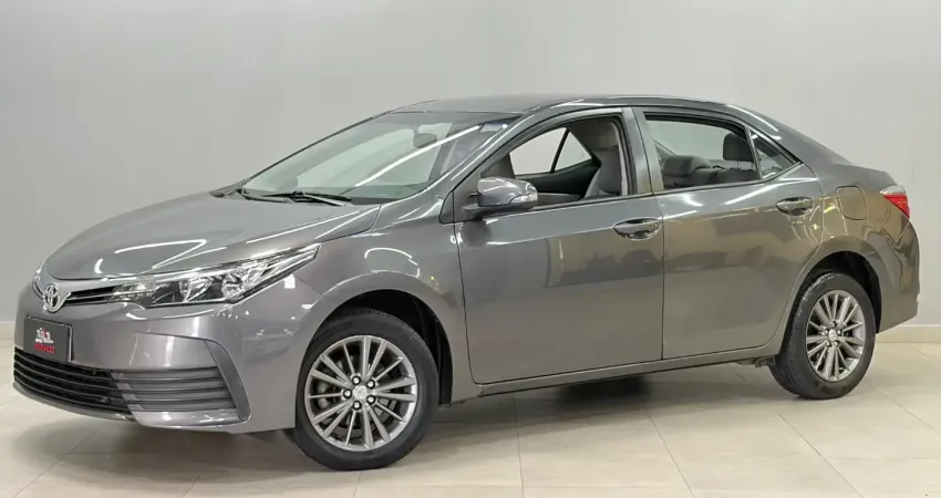 TOYOTA COROLLA 1.8 GLI UPPER – 2019 | AUTOMÁTICO, COMPLETO E IMPECÁVEL!