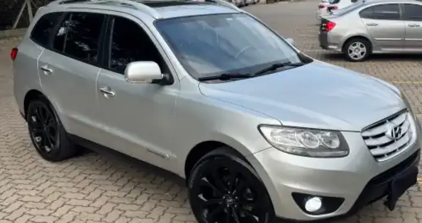 Hyundai Santa Fe Fé Gls 3.5 V6 4x4 blindado 2012 impecável tiptronic 