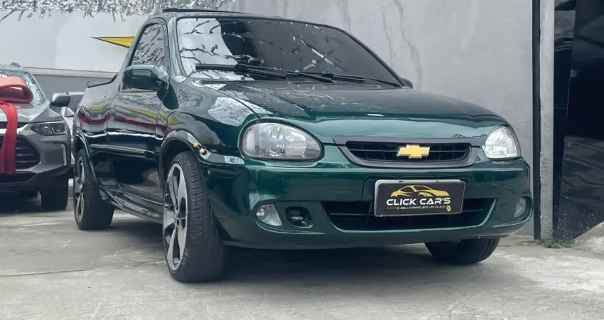 Relíquia Pick Up Corsa 2001 Verde