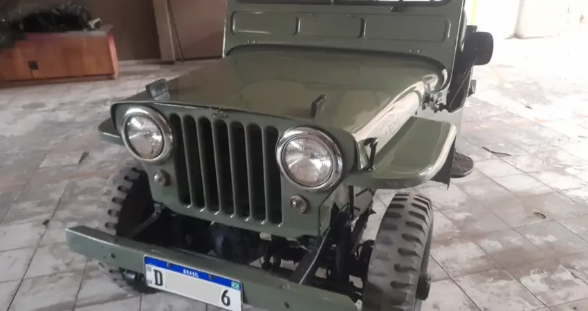 Jeep Willys CJ3 1951 motor  4 cilindros continental original