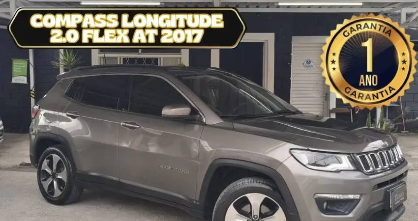 Jeep Compass Longitude 2.0 Flex 4x2 2017 (Excelente Custo Beneficio)