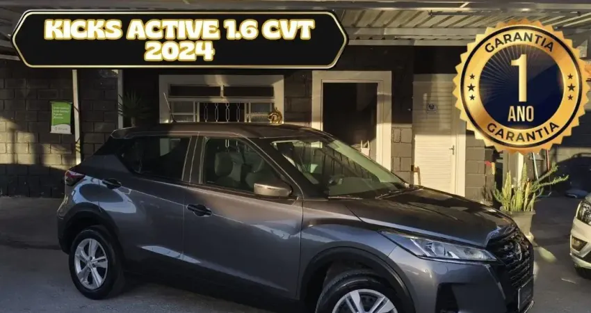 Nissan Kicks Active 1.6 CVT 2023/2024 (Excelente Suv Japônes)