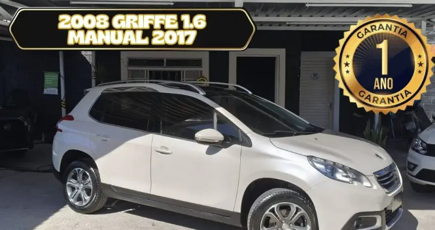 Peugeot 2008 Griffe 1.6 Manual 2016/2017 Excelente Custo Beneficio 