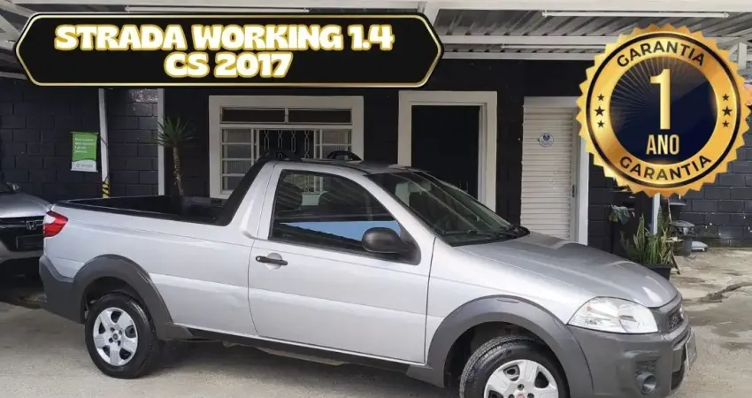 Pickup Fiat Strada Working 1.4 Manual Cabine Simples 2017/2017