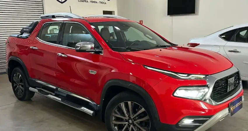 Fiat Toro 2.0 TDI Ranch 4WD AUT. Picape bastante conservada, pouco rodada na estrada de chão e com g