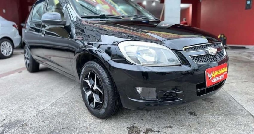 Chevrolet Celta SPIRIT/ LT 1.0 MPFI 8V FLEXP. 5P - Preta - 2014/2014