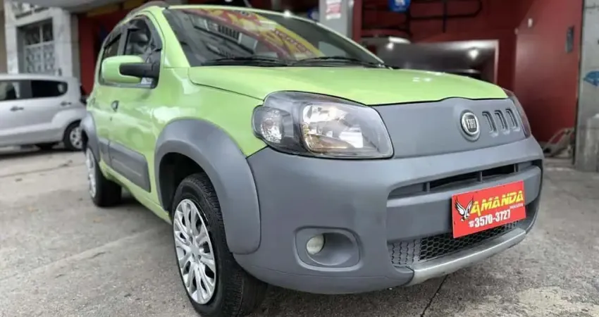 Fiat Uno WAY CELEB. 1.0 EVO FIRE FLEX 8V 5P - Verde - 2010/2011