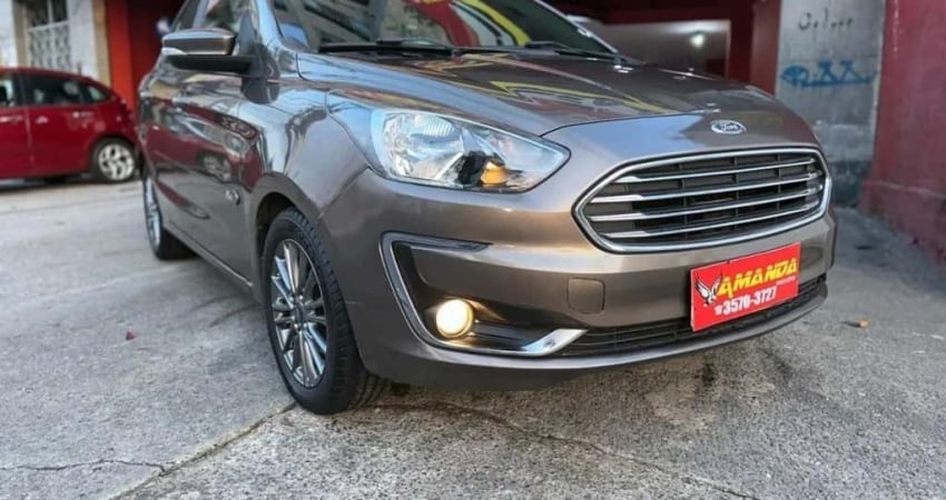 Ford KA 1.5 SEDAN TITANIUM 12V FLEX 4P AUT. - Cinza - 2019/2019