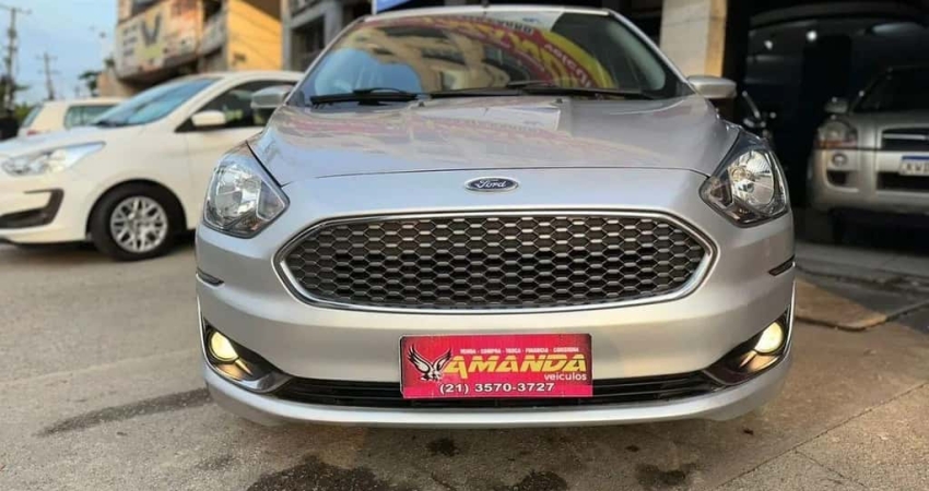 Ford KA 1.5 TITANIUM 12V FLEX 5P AUT. - Prata - 2019/2019