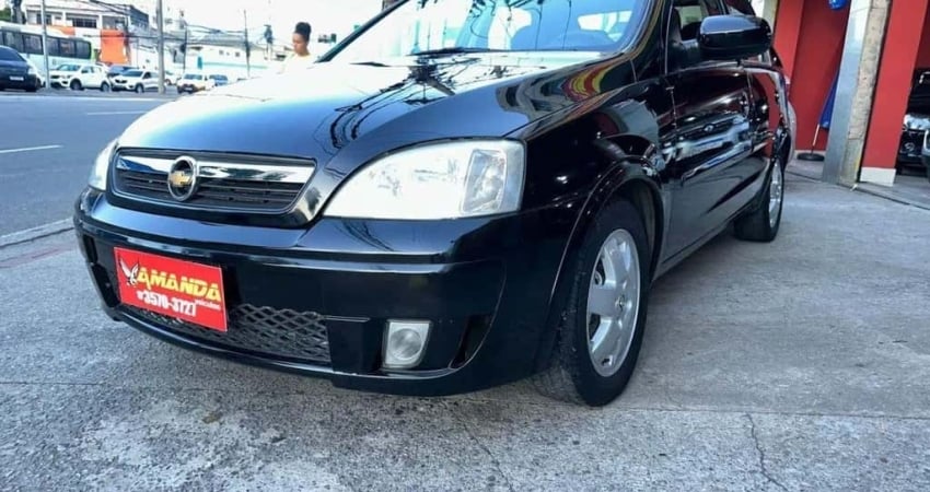 Chevrolet Corsa Sedan SED. PREMIUM 1.4 8V ECONOFLEX 4P - Preta - 2011/2011