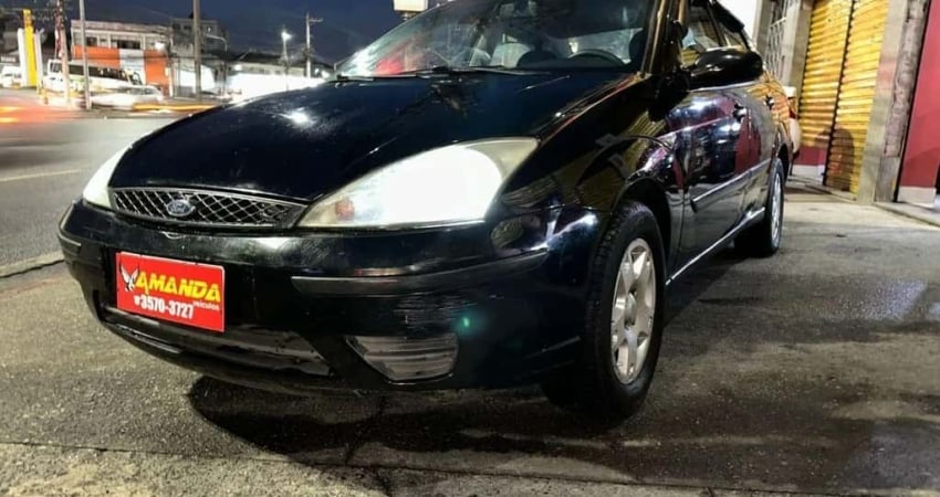 Ford Focus SEDAN 1.6/1.6 FLEX 8V/16V 4P MEC. - Preta - 2005/2005