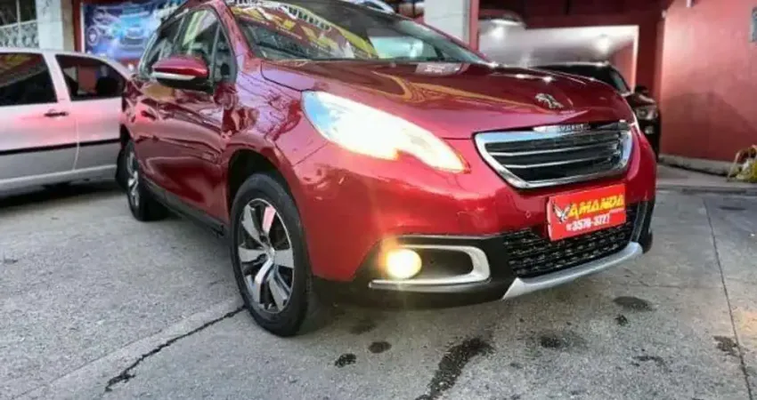 Peugeot 2008 GRIFFE 1.6 FLEX 16V 5P AUT. - Vermelha - 2016/2017