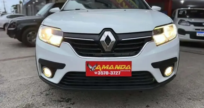 Renault Logan ICONIC FLEX 1.6 16V 4P AUT - Branca - 2020/2020
