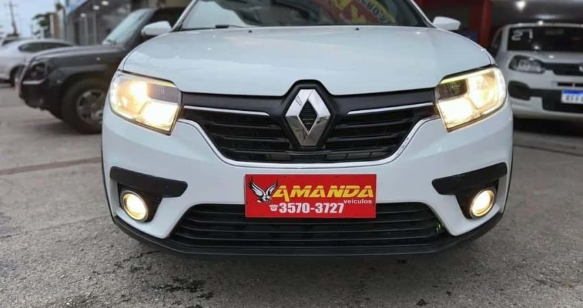 Renault Logan ICONIC FLEX 1.6 16V 4P AUT - Branca - 2020/2020