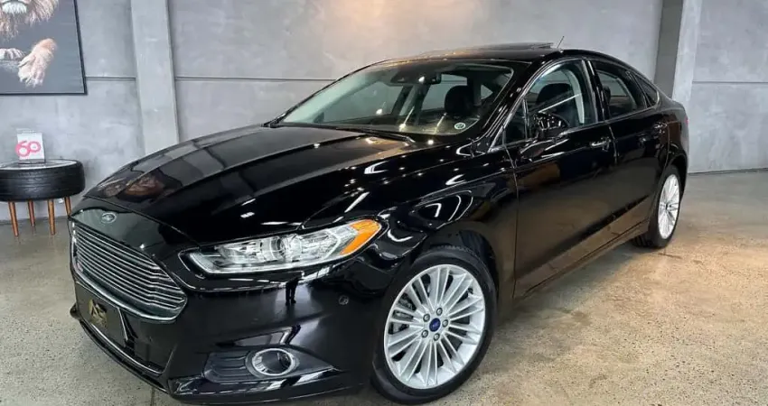 Ford Fusion Titanium 2.0 GTDI Eco. Awd Aut.  - Preta - 2016/2016