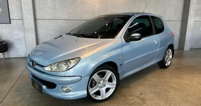 Peugeot 206 RALLYE - Cinza - 2001/2001