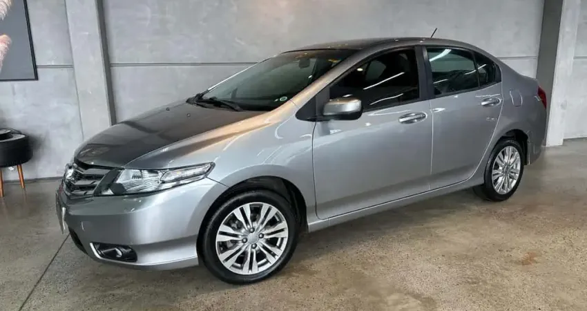 Honda City /  LX FLEX - Cinza - 2013/2014