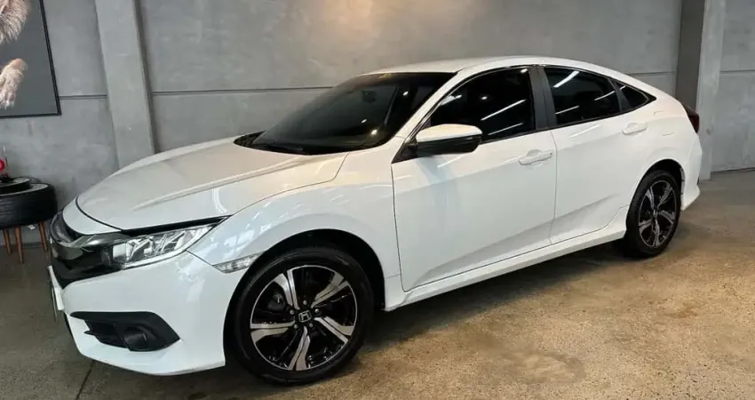 Honda Civic EX CVT - Branca - 2018/2018