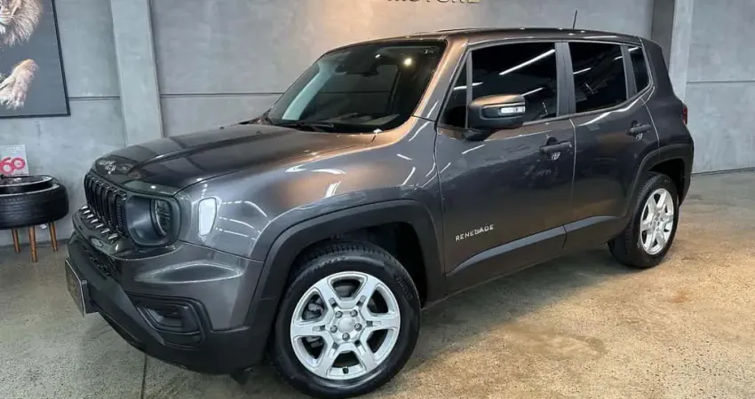 Jeep Renegade 1.3 TURBO - Cinza - 2023/2024