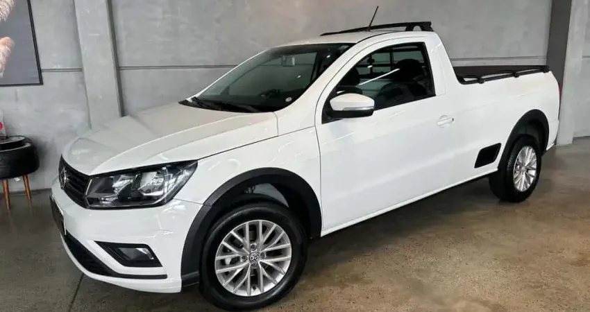 Volkswagen Saveiro W/NOVA  TL MBVS - Branca - 2018/2018