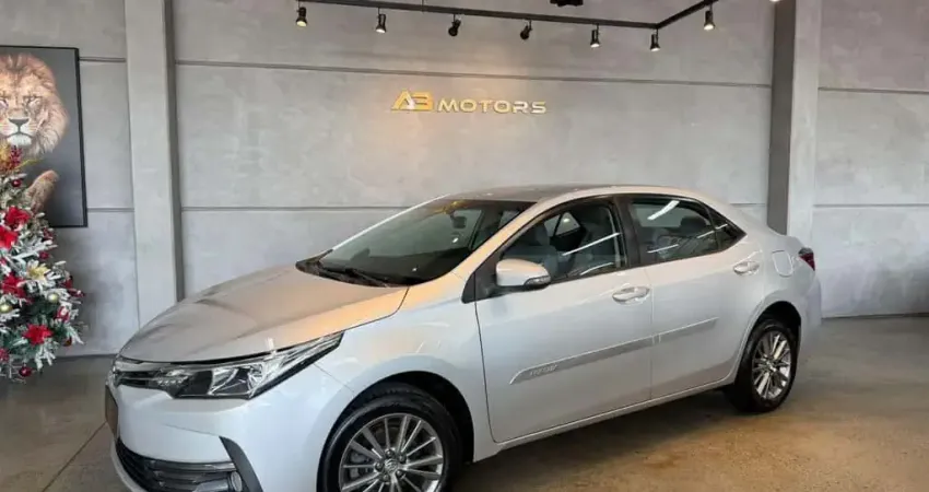 Toyota Corolla GLI UPPER - Prata - 2018/2019