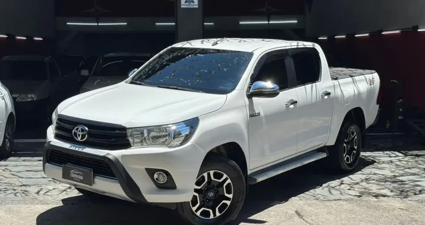 Hilux CD 4x4 Diesel, Potencia, resistencia e tecnologia em uma só caminhonete