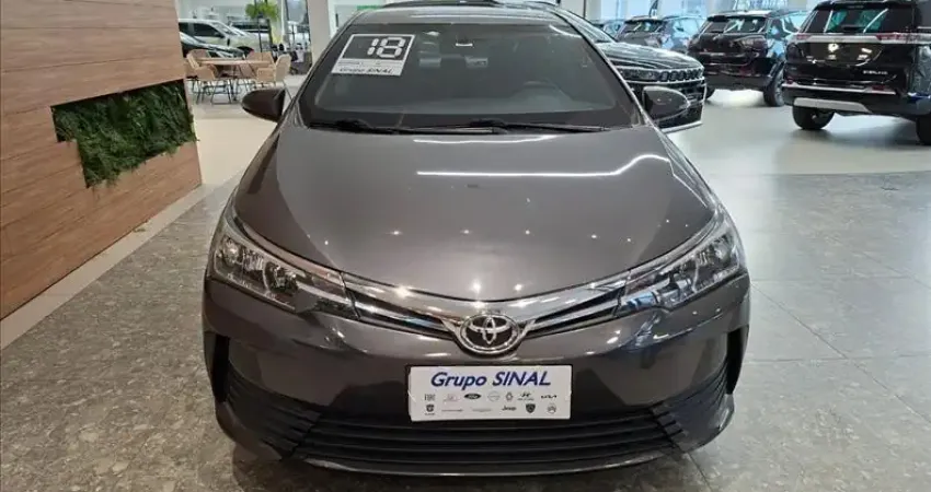 TOYOTA COROLLA GLI Upper 2018 - ELEGÂNCIA E CONFIABILIDADE