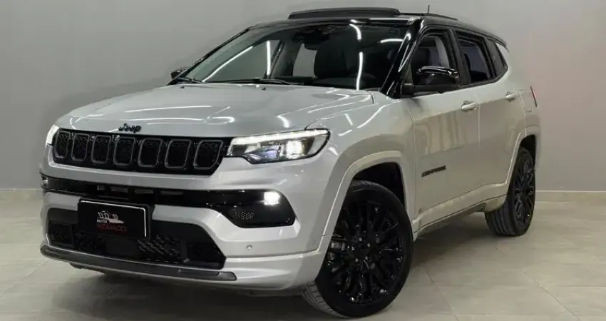 Compass Série S 2022 Híbrida – Tecnologia Premium, Potência e Economia em um SUV de Alto Padrão!