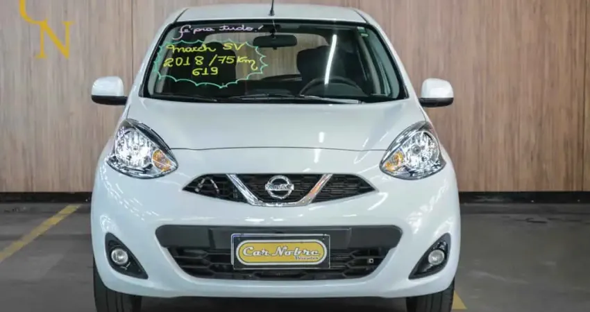 Nissan March 2018 1.6 sv 16v flex 4p manual