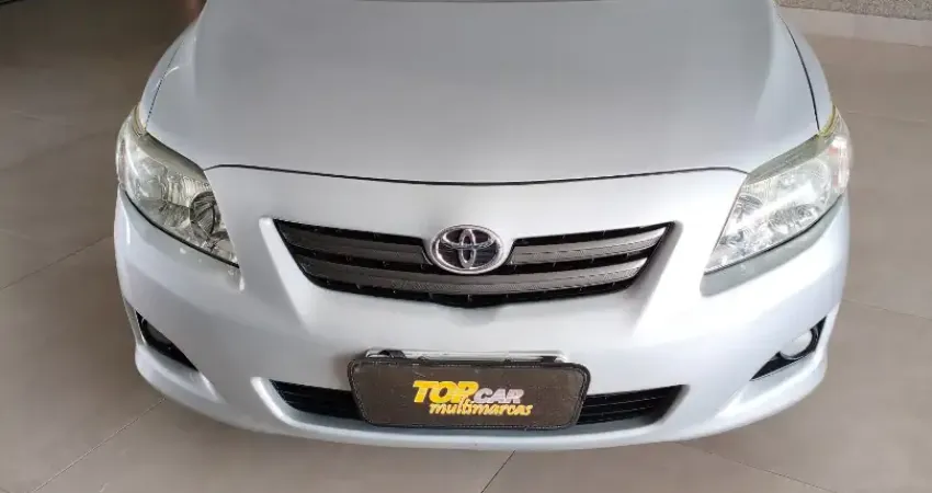Corolla XEi 2008 – Automático – Prata 