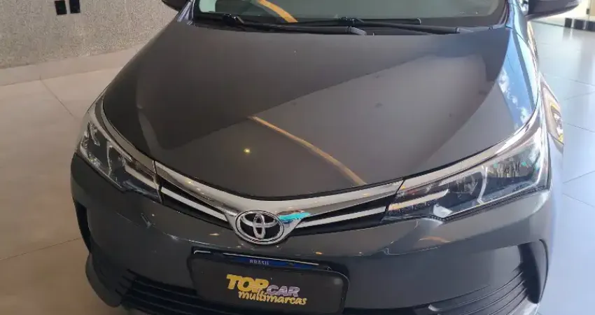 Corolla GLi Upper 2019 Automático, cor Cinza, com apenas 102.000 km 
