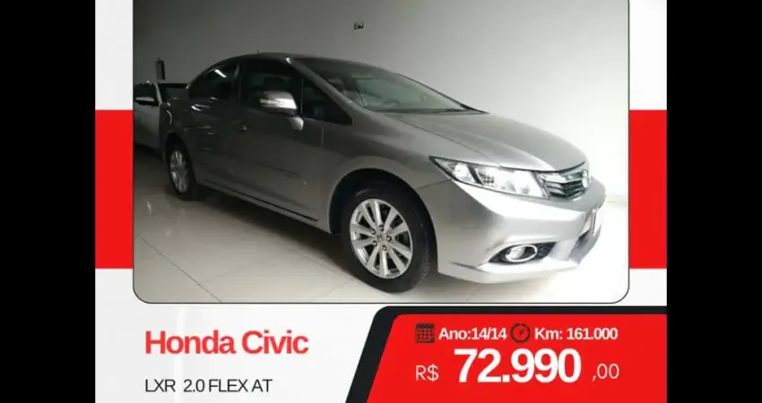 Civic Sedan LXR 2.0 Flexone 16V Aut. 4p