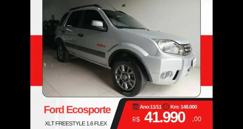 EcoSport XLT FREESTYLE 1.6 Flex 8V 5p