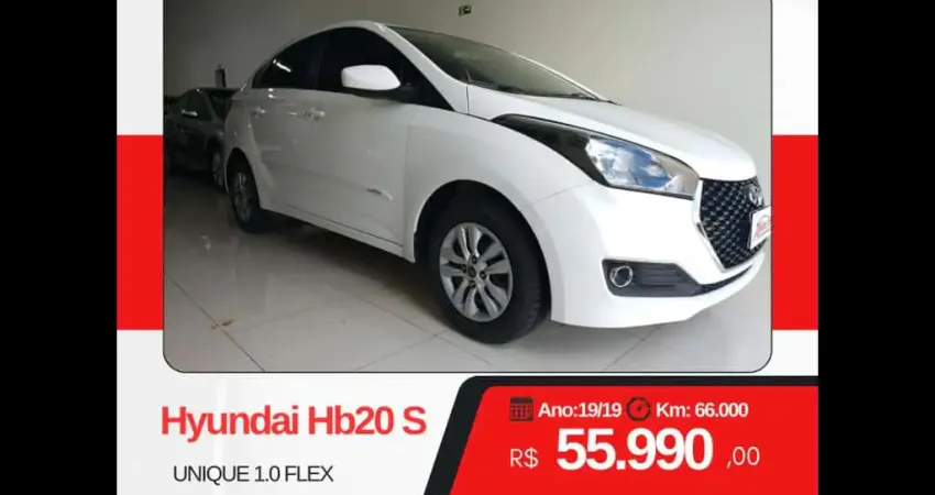 HB20S Unique 1.0 Flex 12V Mec.