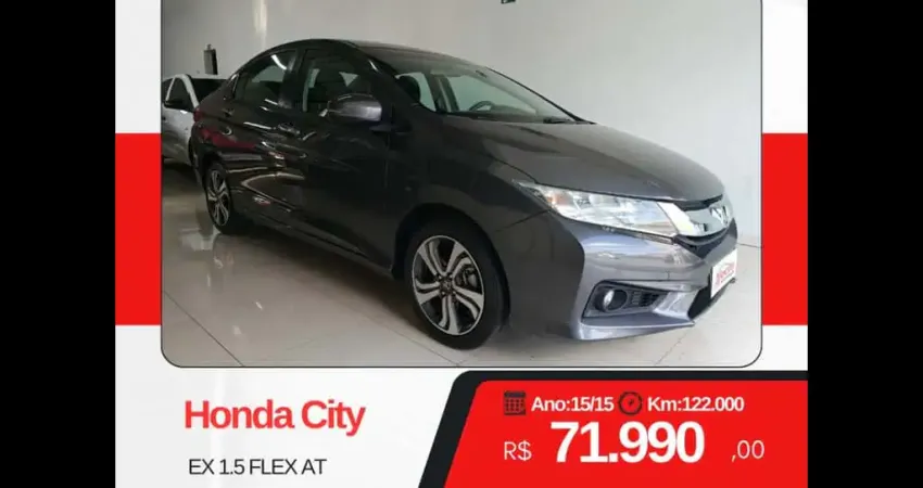 CITY Sedan EX 1.5 Flex 16V 4p Aut.