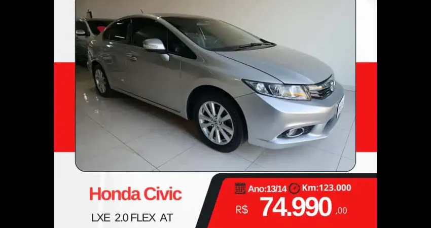 Civic Sedan LXR 2.0 Flexone 16V Aut. 4p