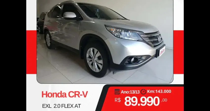 CR-V EXL 2.0 16V 4WD/2.0 Flexone Aut.