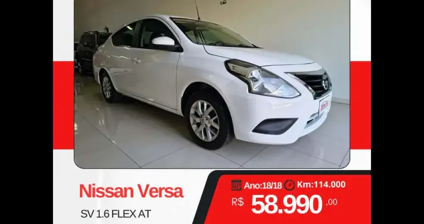 VERSA SV 1.6 16V FlexStart 4p Aut.