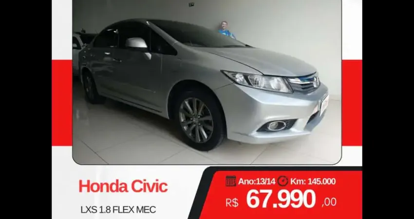Civic Sedan LXS 1.8/1.8 Flex 16V Mec. 4p
