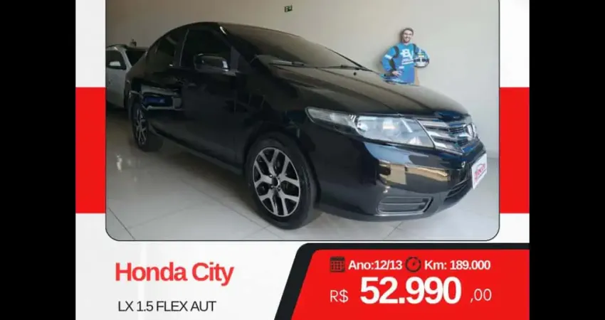 CITY Sedan LX 1.5 Flex 16V 4p Aut.