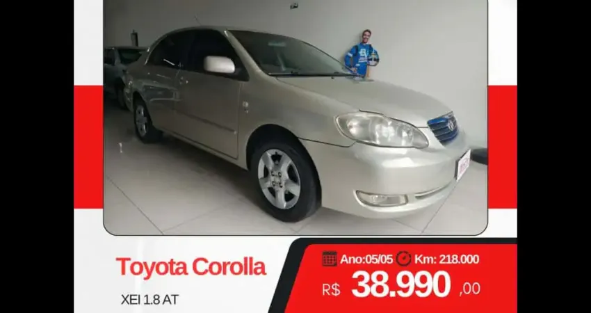 Corolla XEi 1.8/1.8 Flex 16V Aut.