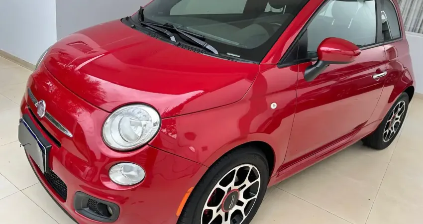 FIAT 500 SPORT ANO 2012 COM TETO PANORÂMICO E  CÂMBIO AUTOMÁT