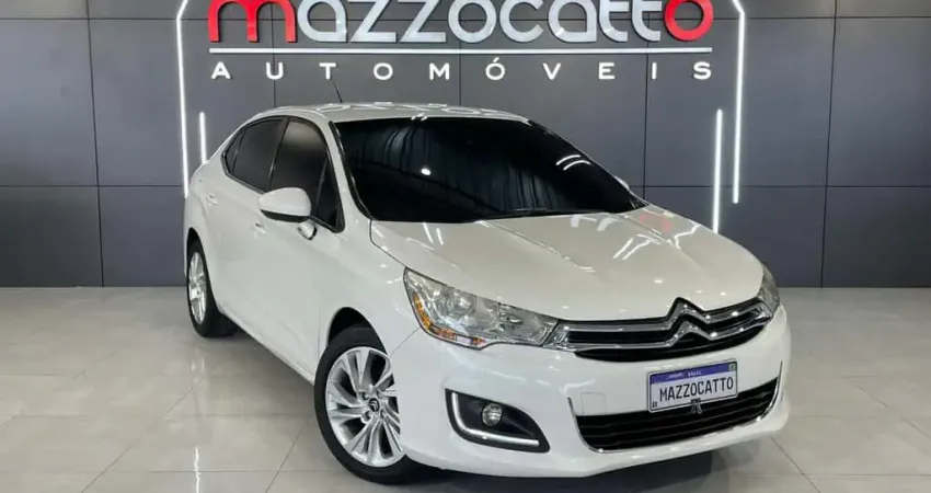 Citroën C4 LOUNGE Tendance 2.0 Flex 4p Mec.