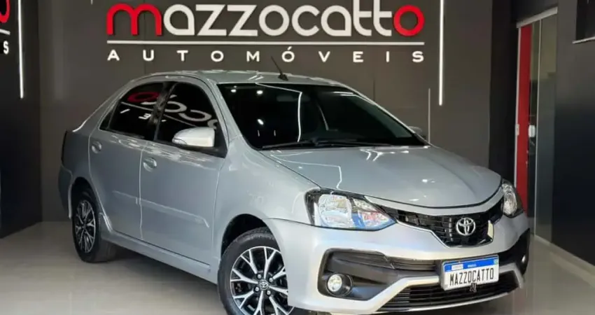Toyota ETIOS PLATINUM Sed. 1.5 Flex 16V 4p Aut.
