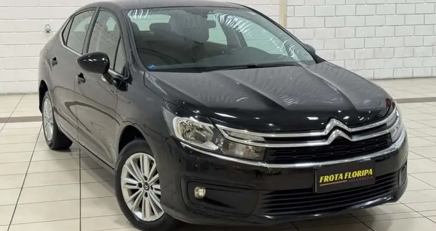 Citroën C4 Lounge Live Bus. 1.6 Flex Aut.  - Preta - 2019/2020