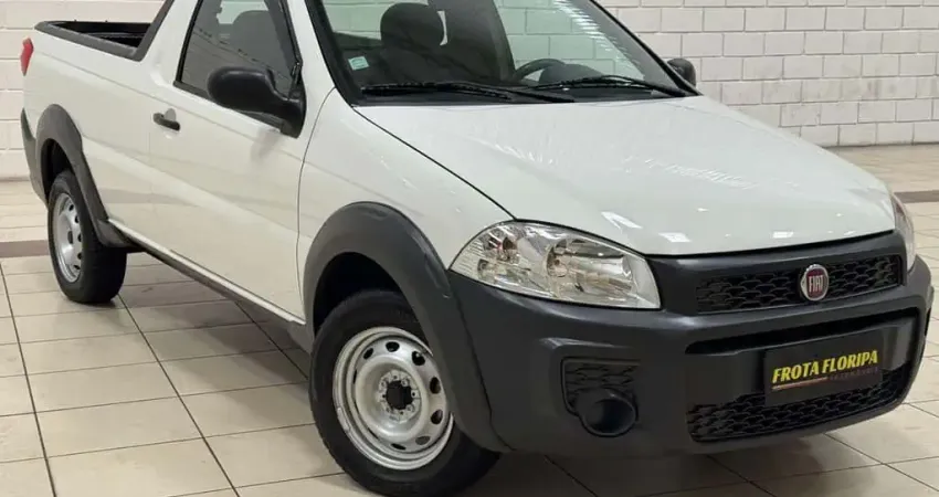 Fiat Strada Strada Working HARD 1.4 Fire Flex 8V CS - Branca - 2019/2019