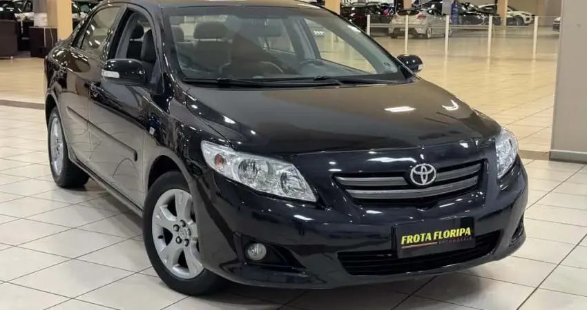 Toyota Corolla XEi 1.8/1.8 Flex 16V Aut.  - Preta - 2009/2010