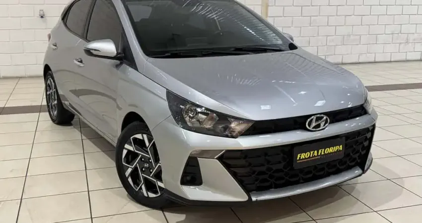 Hyundai HB20 Platinum Plus 1.0 TB Flex 12V Aut.  - Prata - 2022/2023