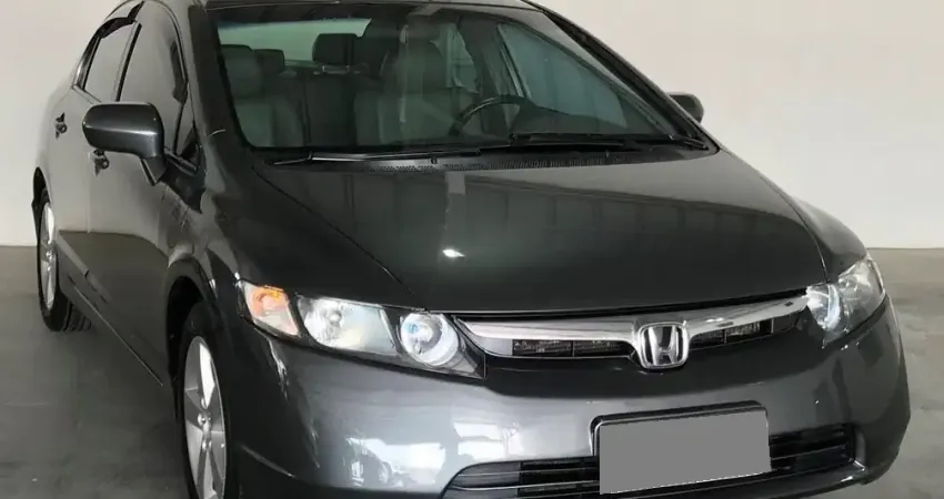 civic lxs 2008 cinza